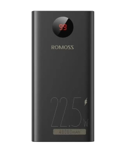 Купить Внешний аккумулятор (Power Bank) Romoss PEA40PF,  черный в E-mobi