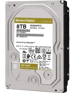 Купить Жесткий диск WD Gold 8ТБ (WD8004FRYZ)  в E-mobi