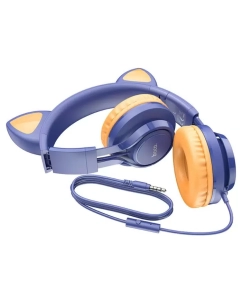 Купить Наушники Hoco W36 Dark Blue (9881889)  в E-mobi