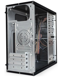 Купить Корпус компьютерный ExeGate BA-202 (EX284024RUS) Black  в E-mobi