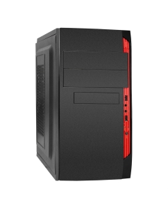 Купить Корпус компьютерный ExeGate QA-410 Black (EX272733RUS) черный в E-mobi