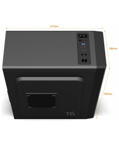 Купить Корпус компьютерный Zalman ZM-T6  черный  в E-mobi