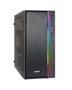 Купить Корпус компьютерный ExeGate mEVO-9301-NPX500 (EX283749RUS) Black в E-mobi