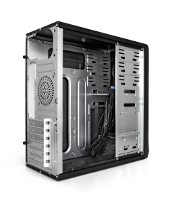 Купить Корпус компьютерный ExeGate CP-603 (EX278392RUS) черный  в E-mobi