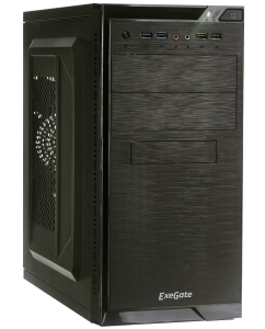 Купить Корпус компьютерный EXEGATE QA-412U-XP450 (EX272746RUS) Black в E-mobi