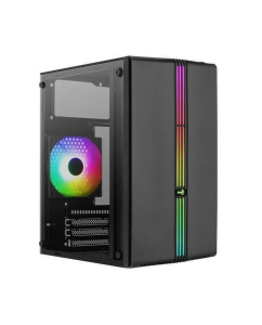 Купить Корпус компьютерный AeroCool Evo Mini-G-BK-V1 Black в E-mobi