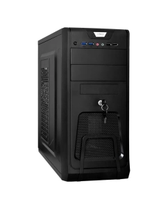 Купить Корпус компьютерный ExeGate CP-603UB-CP500 (EX283218RUS) черный в E-mobi