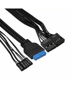 Купить Корпус компьютерный EXEGATE XP-340U-XP500 (EX292990RUS) Black  в E-mobi