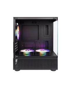 Купить Корпус компьютерный 1STPLAYER MIKU Mi2-A Black Mi2-A-BK-2F1R-1F1  в E-mobi