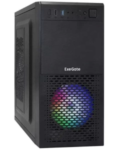 Купить Корпус компьютерный ExeGate mEVO-7807-NPX600 (EX292985RUS) Black  в E-mobi