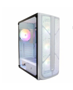 Купить Корпус компьютерный 1stPlayer FIREBASE X4 (X4-WH-4F1-W) White в E-mobi