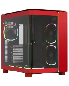 Купить Корпус компьютерный Montech KING 95 PRO красный в E-mobi