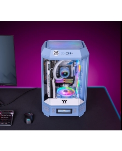 Купить Корпус компьютерный Thermaltake The Tower 300 (CA-1Y4-00SFWN-00) розовый в E-mobi