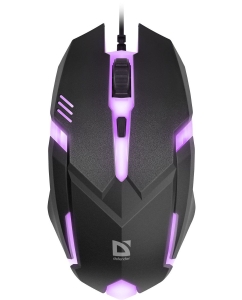 Купить Мышь Defender Cyber MB-560L Black  в E-mobi