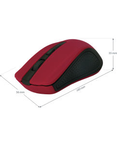 Купить Беспроводная мышь Defender Accura MM-935 Red/Black  в E-mobi