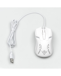 Купить Проводная игровая мышь nakatomi MOG-05U белый  в E-mobi