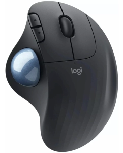 Купить Беспроводная игровая мышь Logitech Wireless Trackball ERGO M575 черный (910-005872) в E-mobi