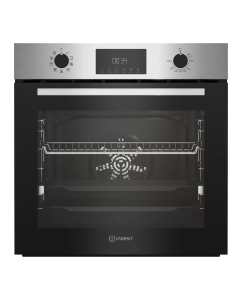 Купить Встраиваемый электрический духовой шкаф Indesit IFSE 3841 J IX серебристый, черный в E-mobi
