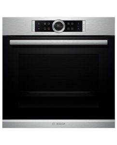 Купить Встраиваемый электрический духовой шкаф Bosch HBG635BS1 Silver, Black в E-mobi