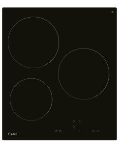 Купить Встраиваемая варочная панель электрическая LEX EVH 430A BL черный в E-mobi