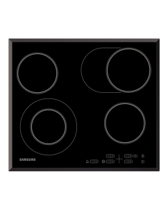 Купить Встраиваемая варочная панель электрическая Samsung NZ64T3516QK/WT черный в E-mobi