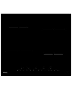Купить Встраиваемая варочная панель индукционная Haier HHK-Y64NTB черный в E-mobi
