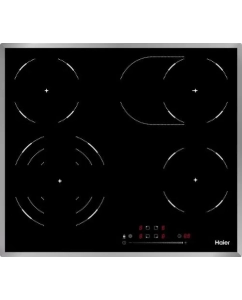 Купить Встраиваемая варочная панель электрическая Haier HHY-C64TOFB черный в E-mobi