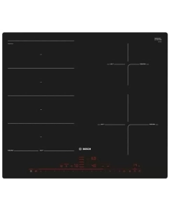 Купить Встраиваемая варочная панель индукционная Bosch PXE601DC1E черный в E-mobi