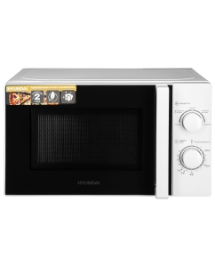 Купить Микроволновая печь соло HYUNDAI HYM-M2068 белый в E-mobi