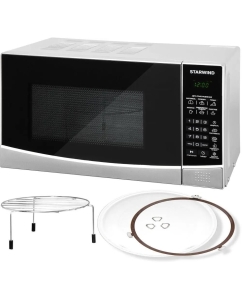 Купить Микроволновая печь STARWIND SMW3120, 700Вт, 20л, серебристый /черный  в E-mobi