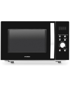 Купить Микроволновая печь Hyundai HYM-D2078, 800Вт, 23л, черный /серебристый  в E-mobi