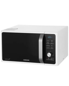 Купить Микроволновая печь соло Samsung MS23F301TQW черный/белый в E-mobi