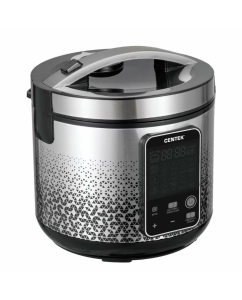 Купить Мультиварка Centek CT-1499, 900 Вт, серебристая  в E-mobi