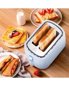 Купить Тостер Kitfort КТ-6073 голубой  в E-mobi