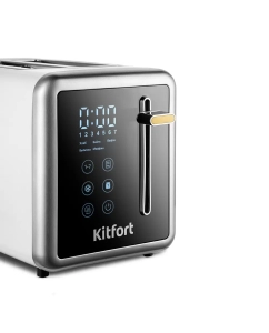 Купить Тостер Kitfort КТ-6079 серебристый  в E-mobi