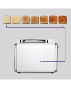 Купить Тостер Kitfort КТ-6079 серебристый  в E-mobi