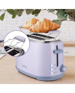 Купить Тостер Kitfort КТ-6215 фиолетовый  в E-mobi