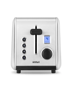 Купить Тостер Kitfort КТ-6412 серый  в E-mobi
