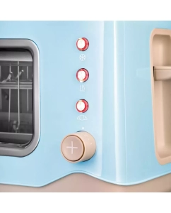 Купить Тостер Kitfort КТ-6283 голубой  в E-mobi