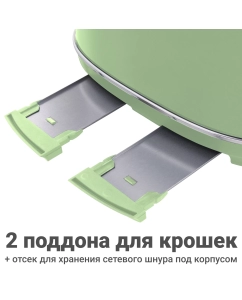 Купить Тостер Tesler TT-445 зеленый  в E-mobi