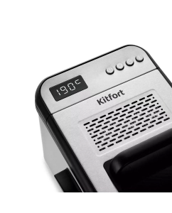 Купить Фритюрница Kitfort КТ-4079 серебристый  в E-mobi