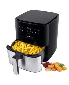 Купить Аэрофритюрница Clatronic FR 3782 H серебристый; черный  в E-mobi
