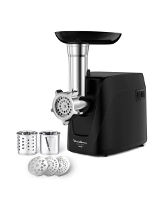 Купить Электромясорубка Moulinex ME112832 450 Вт черный, серебристый в E-mobi