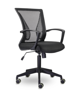 Купить Кресло офисное Brabix Wings MG-309 черный (532015) в E-mobi