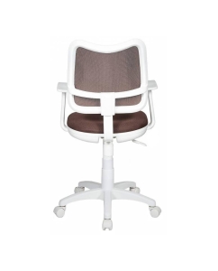 Купить Компьютерное кресло Бюрократ CH-W797/BR/TW-14C, белый/коричневый  в E-mobi