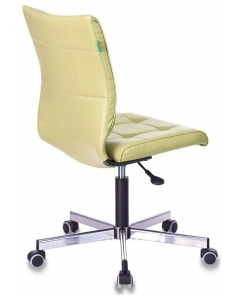 Купить Кресло Бюрократ CH-330M/GREEN без подлокотников зеленый Best 79 искусственная кожа крестов  в E-mobi