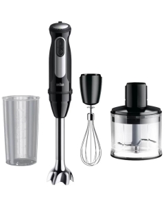 Купить Погружной блендер Braun MQ55236MBK черный в E-mobi