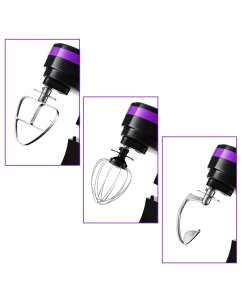 Купить Миксер Kitfort КТ-3044-1 Black/Purple  в E-mobi