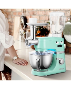 Купить Кухонный комбайн Kitfort КТ-3423-3 зеленый  в E-mobi