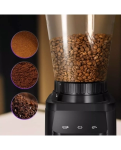 Купить Кофемолка Kitfort КТ-7432 черный  в E-mobi